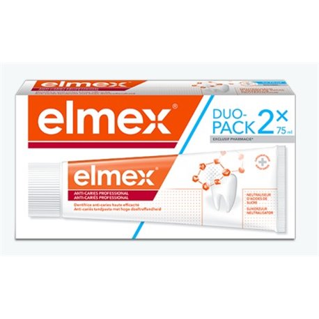 ELMEX ANTI-CARIES PROFESSIONNAL LOT 2X 75ML