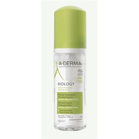 A-DERMA BIOLOGY MOUSSE NETTOYANTE 150ML