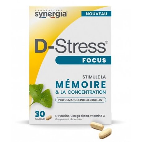 D-STRESS FOCUS MEMOIRE & CONCENTRATION 30CP