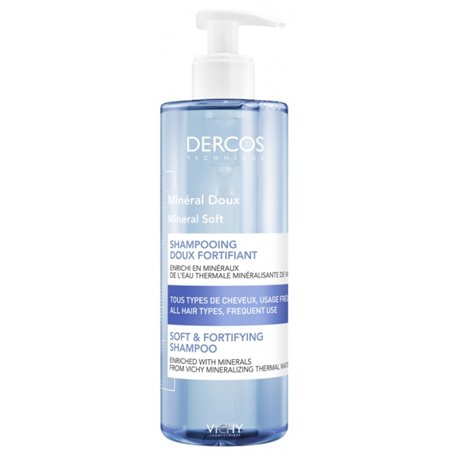 VICHY DERCOS MINERAL DOUX SHAMPOOING 400ML