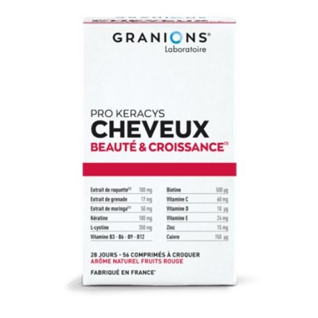 GRANIONS PRO KERACYS CHEVEUX 28 JOURS