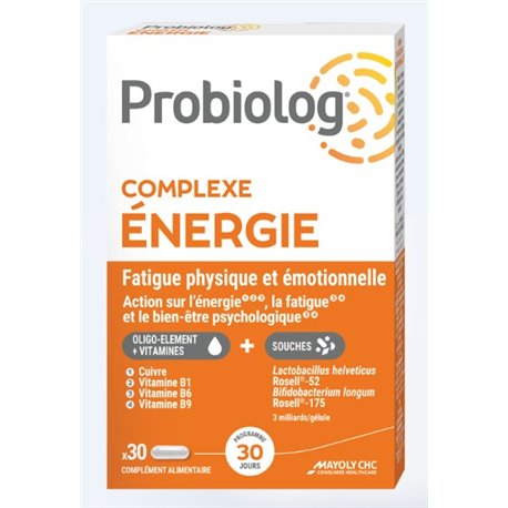 PROBIOLOG COMPLEXE ENERGIE 30 JOURS