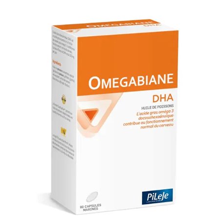 PILEJE OMEGABIANE DHA 80 CAPSULES MARINES