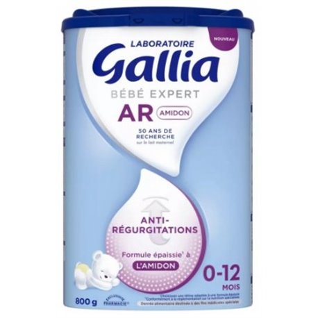 GALLIA BEBE EXPERT AR AMIDON 0-12 MOIS 800G