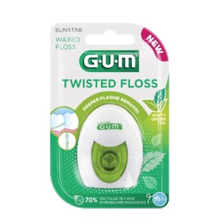 GUM TWISTED FLOSS FIL DENTAIRE