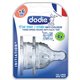 DODIE TETINE RONDE 3 VITESSES ANTI-COLIQUE SILICONE +6 MOIS DEBIT 4 LIQUIDE EPAIS X2