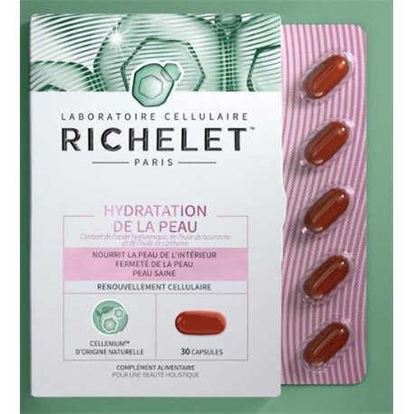 RICHELET HYDRATATION DE LA PEAU 30 CAPSULES