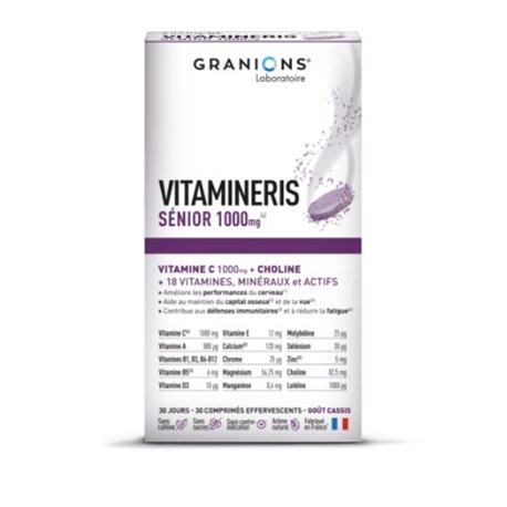 GRANIONS VITAMINERIS SENIOR 1000MG 30CP EFFERVESCENTS