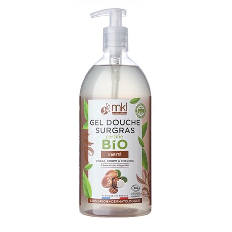 MKL GEL DOUCHE SURGRAS BIO KARITE 1L