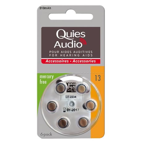 QUIES AUDIO PILE AUDITIVE 13