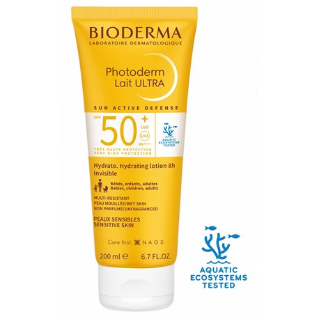 BIODERMA PHOTODERM LAIT ULTRA SPF50+ 200ML