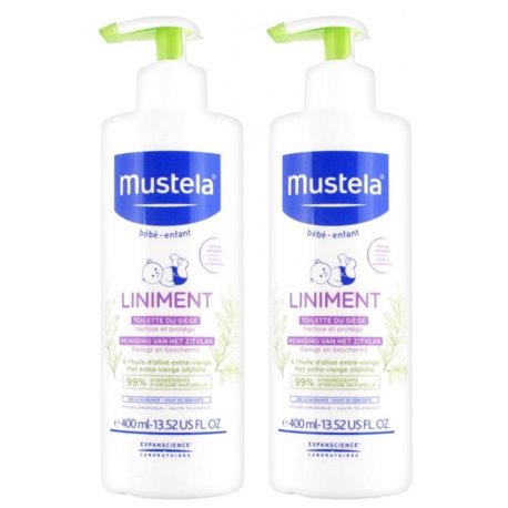 MUSTELA LINIMENT BEBE-ENFANT LOT 2X 400ML