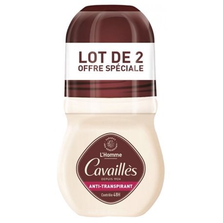 ROGE CAVAILLES DEODORANT L'HOMME ANTI-TRANSPIRANT LOT 2X 50ML