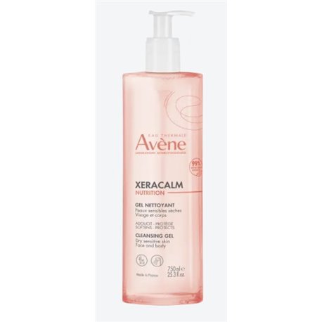 AVENE XERACALM NUTRITION GEL NETTOYANT 500ML OU 750ML