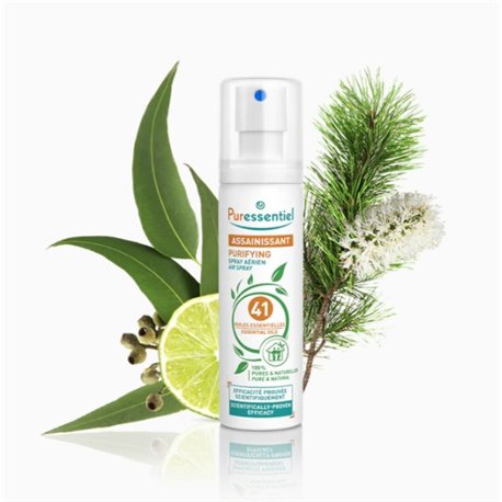 PURESSENTIEL ASSAINISSANT SPRAY AERIEN 41 HUILES ESSENTIELLES 75ML