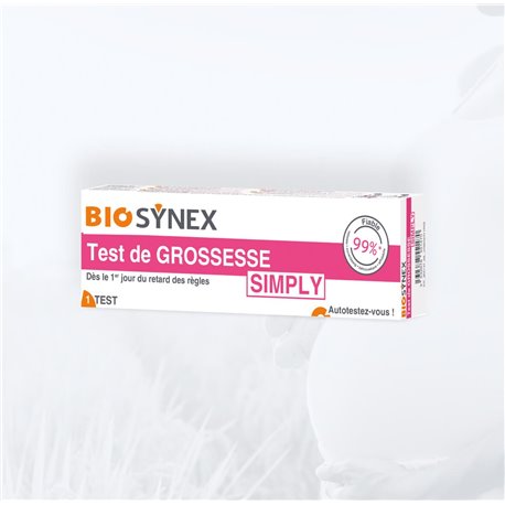 BIOSYNEX TEST DE GROSSESSE SIMPLY 1 TEST