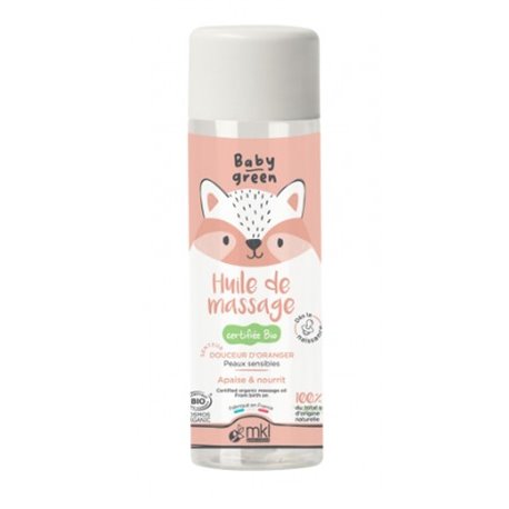 MKL BABY GREEN HUILE DE MASSAGE BIO 100ML