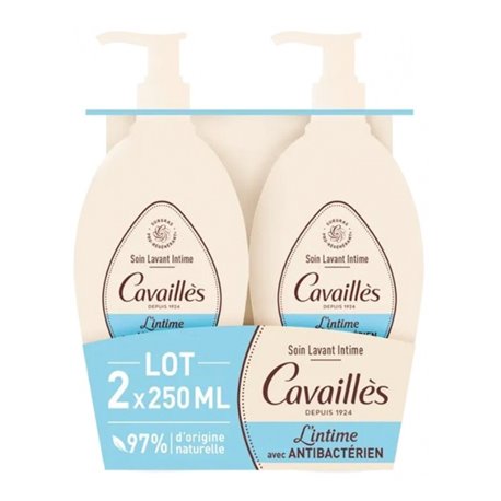 ROGE CAVAILLES L'INTIME ANTIBACTERIEN LOT 2X 250ML