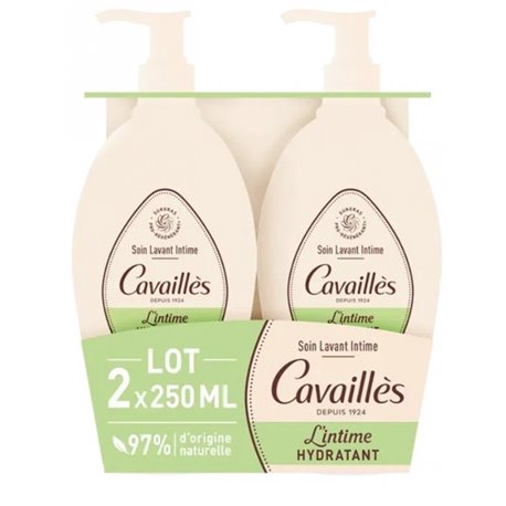 ROGE CAVAILLES L'INTIME HYDRATANT LOT 2X 250ML