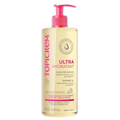 TOPICREM ULTRA HYDRATANT HUILE DE DOUCHE 1L