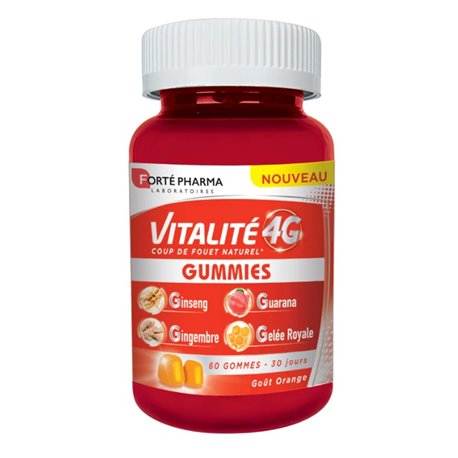 FORTE PHARMA VITALITE 4G GUMMIES 30 GOMMES GOUT ORANGE