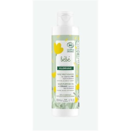 KLORANE BEBE BIO HUILE MULTI-USAGES 200ML