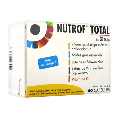 NUTROF TOTAL 60 CAPSULES