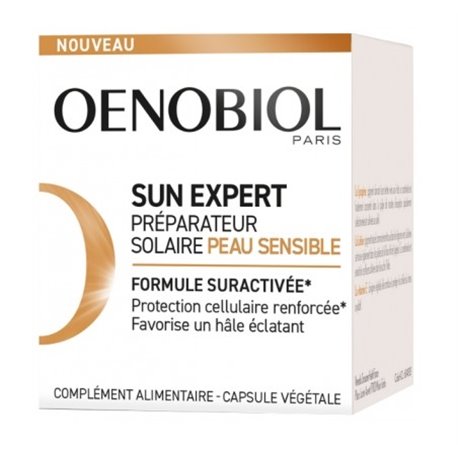 OENOBIOL SUN EXPERT PREPARATEUR SOLAIRE PEAU SENSIBLE 1 MOIS