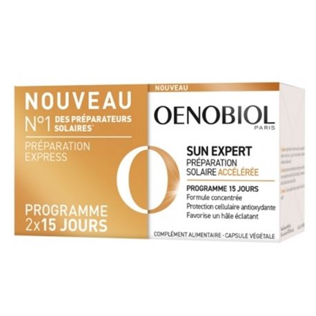 OENOBIOL SUN EXPERT PREPARATEUR SOLAIRE ACCELEREE 2X 15 JOURS