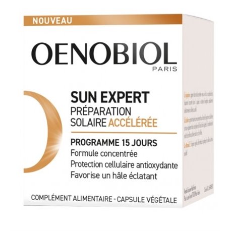 OENOBIOL SUN EXPERT PREPARATEUR SOLAIRE ACCELEREE 15 JOURS