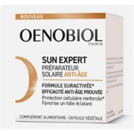 OENOBIOL SUN EXPERT PREPARATEUR SOLAIRE ANTI-AGE 1 MOIS