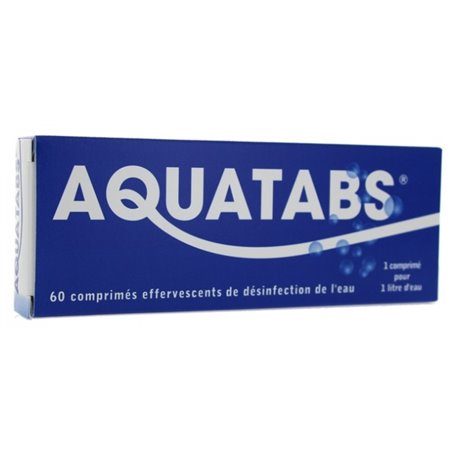 AQUATABS 60CP EFF DE DESINFECTION DE L'EAU