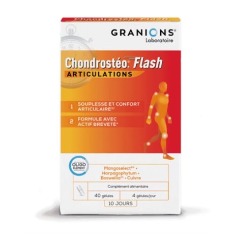 GRANIONS CHONDROSTEO FLASH 10 JOURS