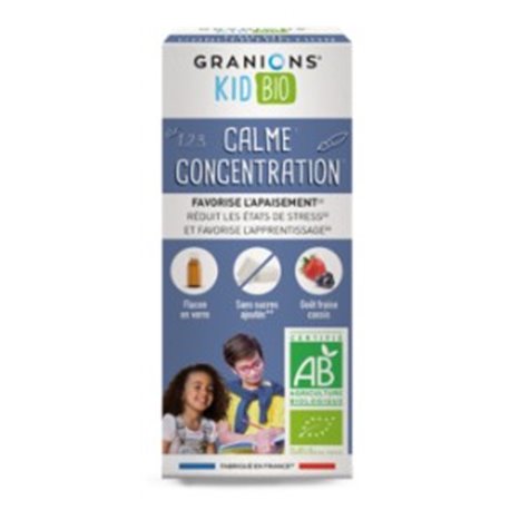 GRANIONS KID BIO CALME CONCENTRATION 125ML