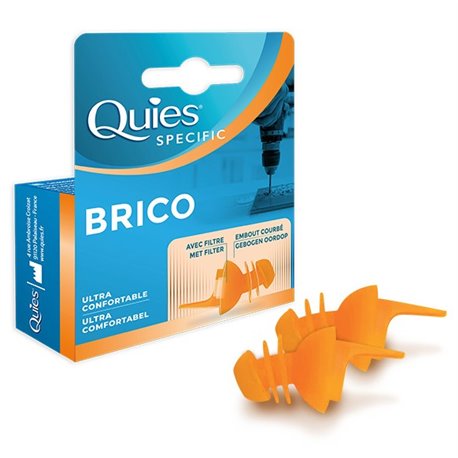 QUIES PROTECTION AUDITIVE BRICO 1 PAIRE