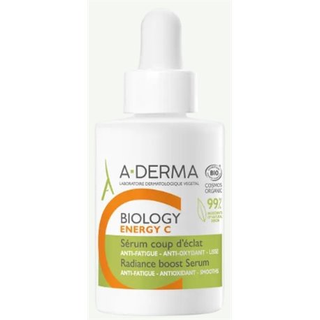 A-DERMA BIOLOGY ENERGY C SERUM COUP D'ECLAT 30 ML