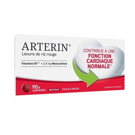 ARTERIN LEVURE DE RIZ ROUGE 90CP