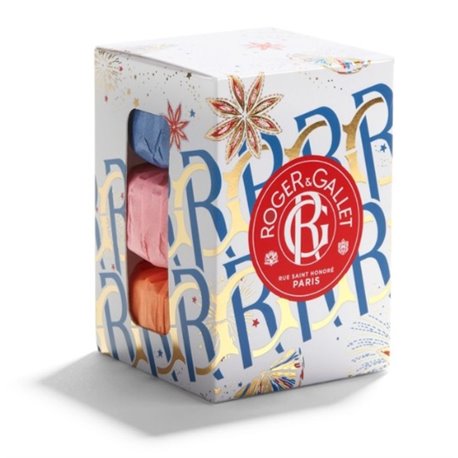 ROGER & GALLET COFFRET SAVONS COLLECTION HERITAGE 3X100G