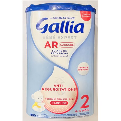 Gallia calisma lait 2ème âge 6-12 mois 1.2kg