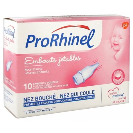 ProRhinel Embouts Jetables - 20 Embouts Souples