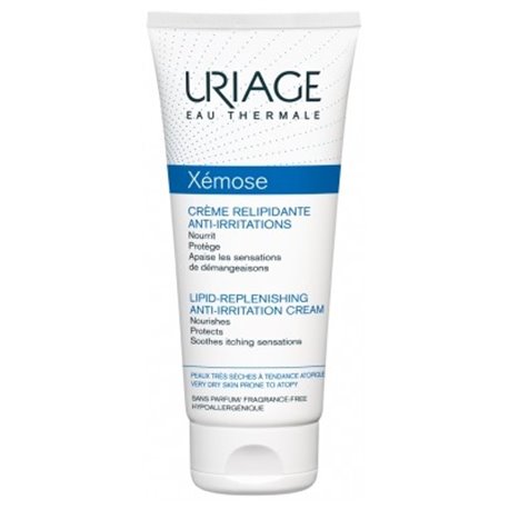 URIAGE XEMOSE CREME RELIPIDANTE ANTI-IRRITATIONS PEAUX TRES SECHES A TENDANCE ATOPIQUE 200ML