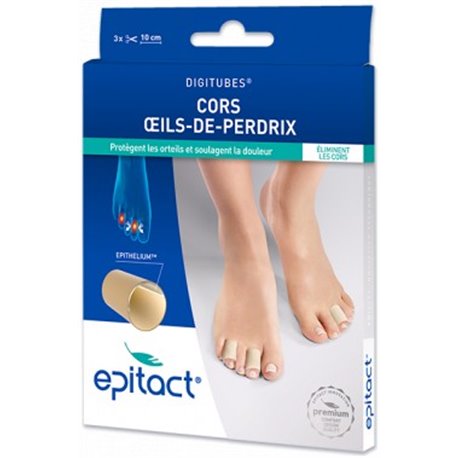 EPITACT PROTECTION CREVASSE TALON GEL SILICONE (2) : Soins des pieds