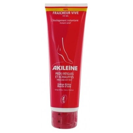 AKILEINE GEL FRAICHEUR VIVE PIEDS FATIGUES ET ECHAUFFES 125ML